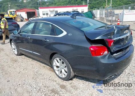 2018 Chevrolet Impala 2Lz из США, поврежденный, VIN 2G1125S36J9131212